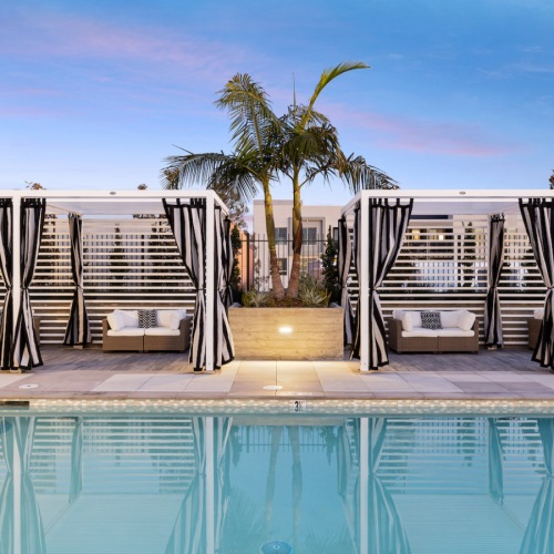 Rooftop pool deck  Rooftop pool deck
